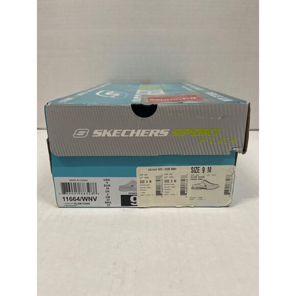 Women’s Skechers sport flex slam dunk slip on sneaker size 9 - Picture 3 of 10